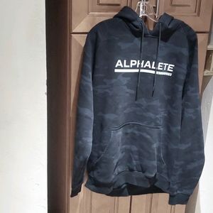 Alphalete Camo Hoodie Size L